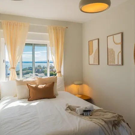 Apartament Luxury View & Balcony - Ac & Elevator Lizbona